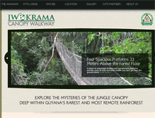 Tablet Screenshot of iwokramacanopywalkway.com